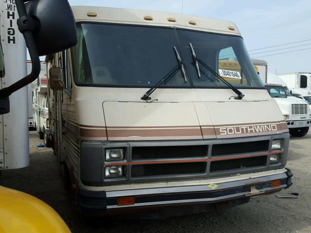 1GBJP37W0F3329725 - 1986 SWIN MOTORHOME BROWN photo 1