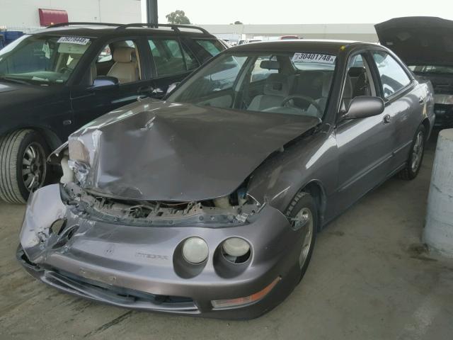 JH4DB7656RS006022 - 1994 ACURA INTEGRA LS GRAY photo 2