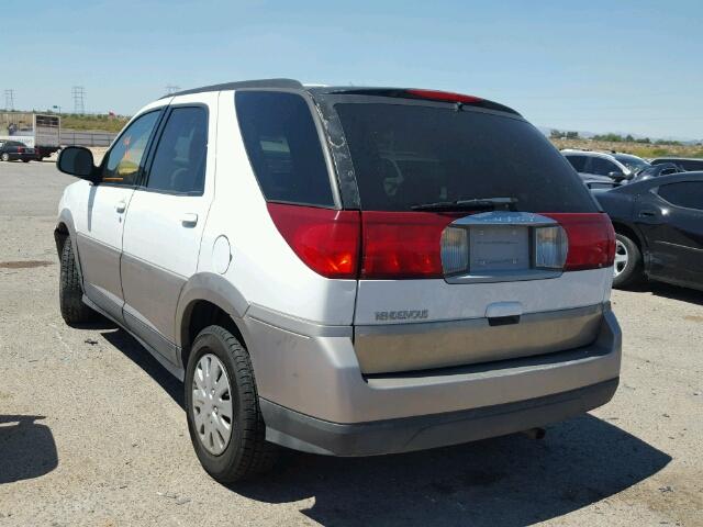 3G5DA03E04S569524 - 2004 BUICK RENDEZVOUS WHITE photo 3