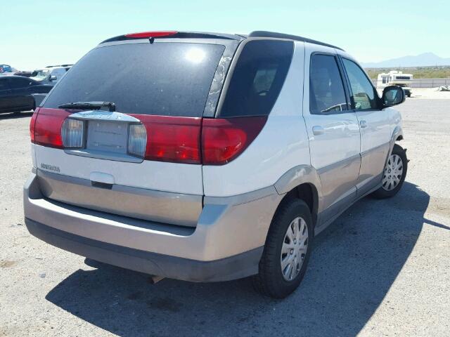 3G5DA03E04S569524 - 2004 BUICK RENDEZVOUS WHITE photo 4