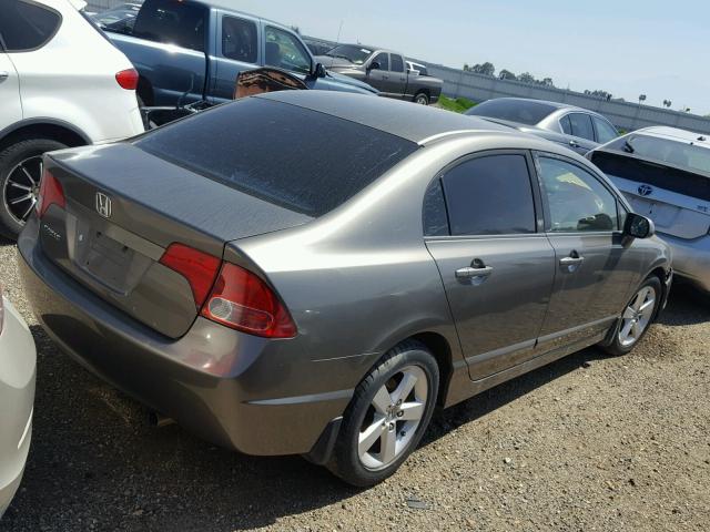 2HGFA16868H313430 - 2008 HONDA CIVIC EX 灰色 照片 4