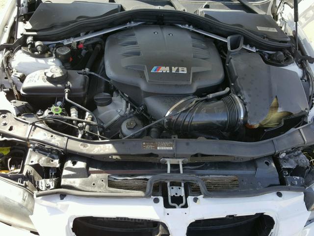 WBSKG9C59BE369194 - 2011 BMW M3 WHITE photo 7