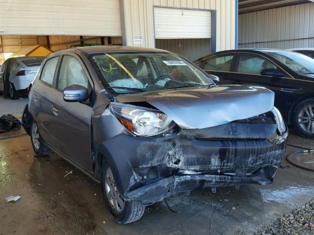 ML32A4HJ3FH054318 - 2015 MITSUBISHI MIRAGE ES GRAY photo 1