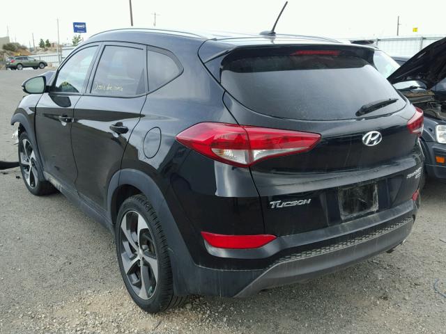 KM8J3CA2XGU145963 - 2016 HYUNDAI TUCSON LIM BLACK photo 3