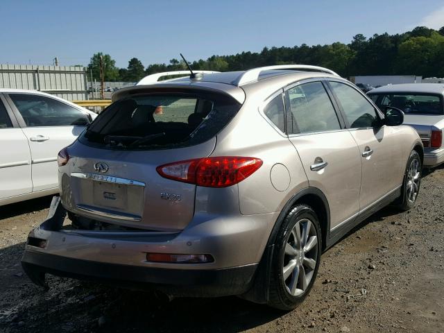 JNKAJ09E78M302002 - 2008 INFINITI EX35 BASE TAN photo 4
