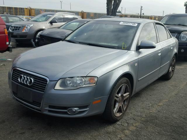 WAUAF78E87A016072 - 2007 AUDI A4 2 GRAY photo 2