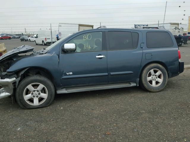 5N1AA08A95N721891 - 2005 NISSAN ARMADA SE GREEN photo 10