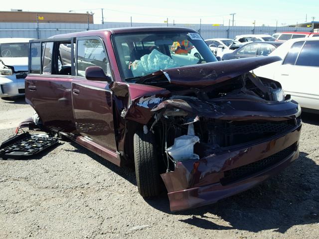 JTLKT324550208209 - 2005 TOYOTA SCION XB ბურგუნდია ფოტო 1