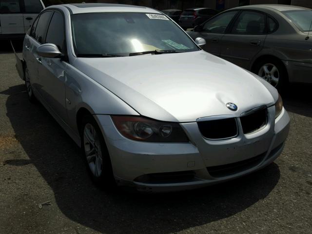 WBAVC53508FZ89604 - 2008 BMW 328 I SULE SILVER photo 1