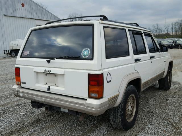 1J4FT78SXTL252531 - 1996 JEEP CHEROKEE C WHITE photo 4