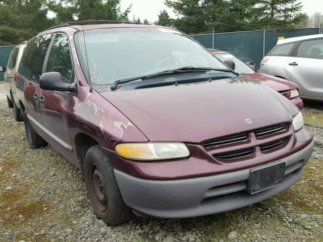 2B4GP2431WR672395 - 1998 DODGE GRAND CARA BURGUNDY photo 1