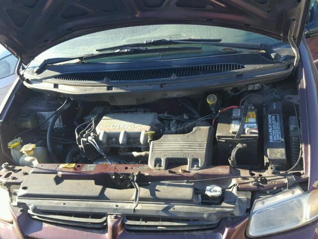 2B4GP2431WR672395 - 1998 DODGE GRAND CARA BURGUNDY photo 7