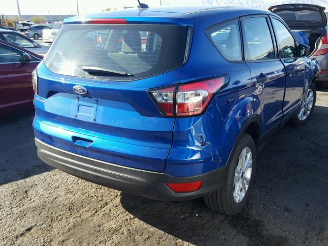 1FMCU0F79JUA56921 - 2018 FORD ESCAPE S BLUE photo 4