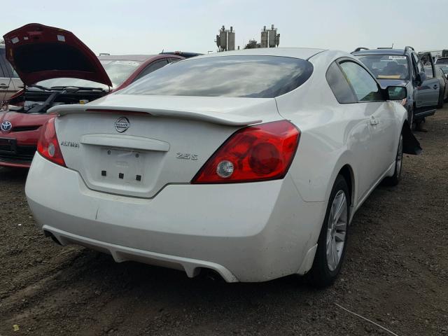 1N4AL2EP9AC190870 - 2010 NISSAN ALTIMA S WHITE photo 4