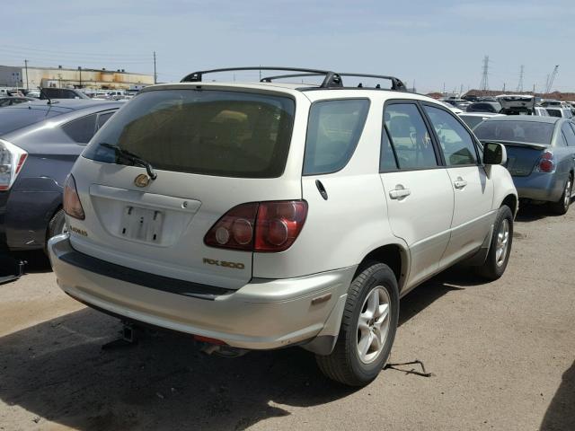 JT6HF10U2X0070725 - 1999 LEXUS RX 300 WHITE photo 4