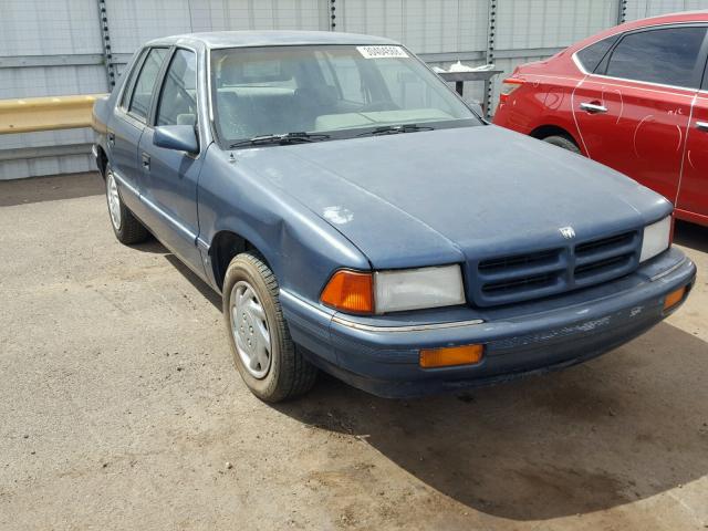 1B3AA46V0RF228507 - 1994 DODGE SPIRIT BLUE photo 1