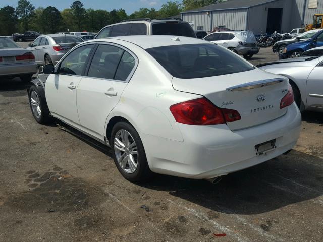 JN1CV6AP3FM502423 - 2015 INFINITI Q40 WHITE photo 3