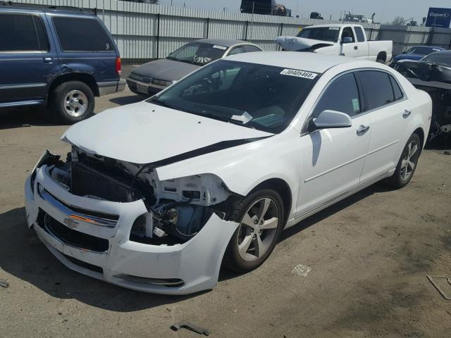 1G1ZC5EU1CF370679 - 2012 CHEVROLET MALIBU 1LT 白色 照片 2