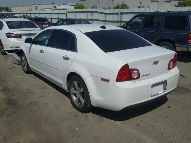 1G1ZC5EU1CF370679 - 2012 CHEVROLET MALIBU 1LT 白色 照片 3