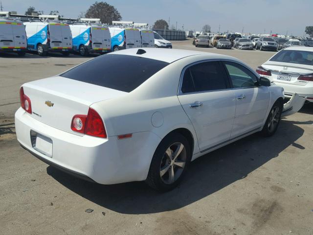 1G1ZC5EU1CF370679 - 2012 CHEVROLET MALIBU 1LT 白色 照片 4