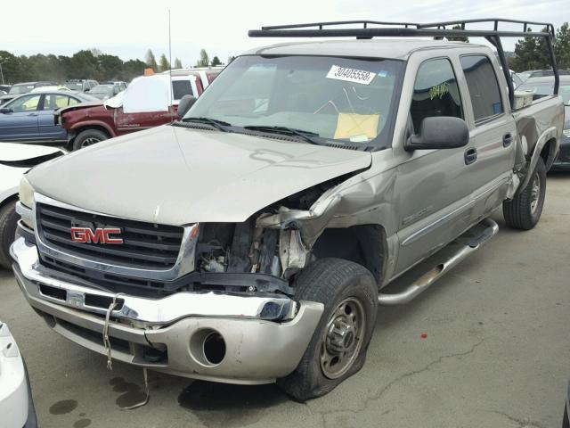 1GTHC23UX3F108602 - 2003 GMC SIERRA C25 GRAY photo 2