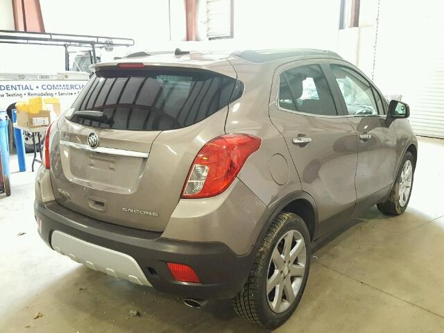 KL4CJDSB8DB195916 - 2013 BUICK ENCORE PRE BROWN photo 4