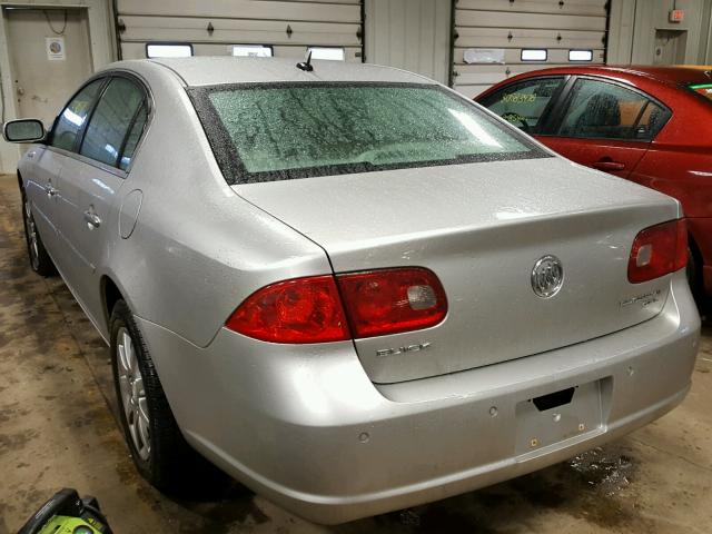 1G4HD57277U141755 - 2007 BUICK LUCERNE CX SILVER photo 3