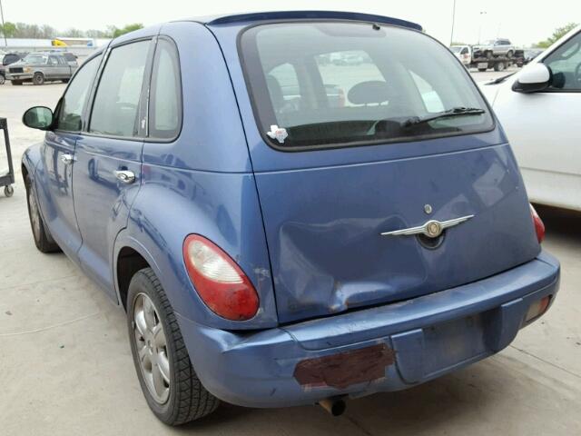 3A4FY48B46T227858 - 2006 CHRYSLER PT CRUISER BLUE photo 3