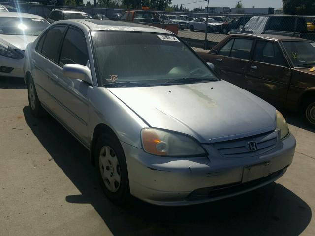 2HGES26792H605618 - 2002 HONDA CIVIC EX SILVER photo 1