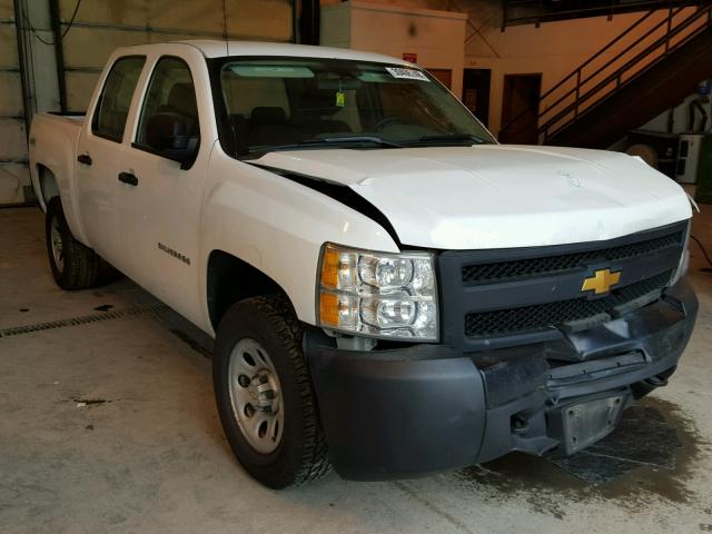 3GCPKPE74DG220136 - 2013 CHEVROLET SILVERADO WHITE photo 1