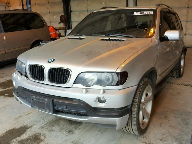 5UXFB93593LN80060 - 2003 BMW X5 4.6IS SILVER photo 2