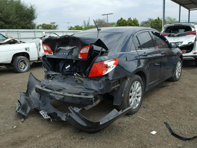 1C3CC5FB5AN203162 - 2010 CHRYSLER SEBRING LI BLACK photo 4