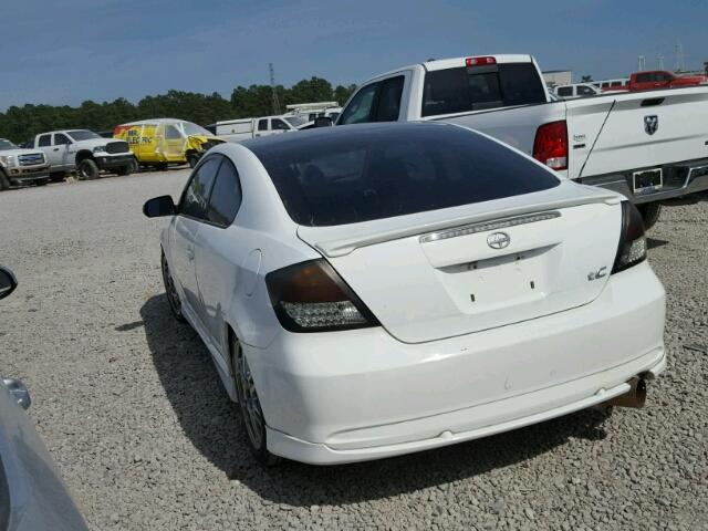 JTKDE167X60093642 - 2006 TOYOTA SCION TC 白色 照片 3