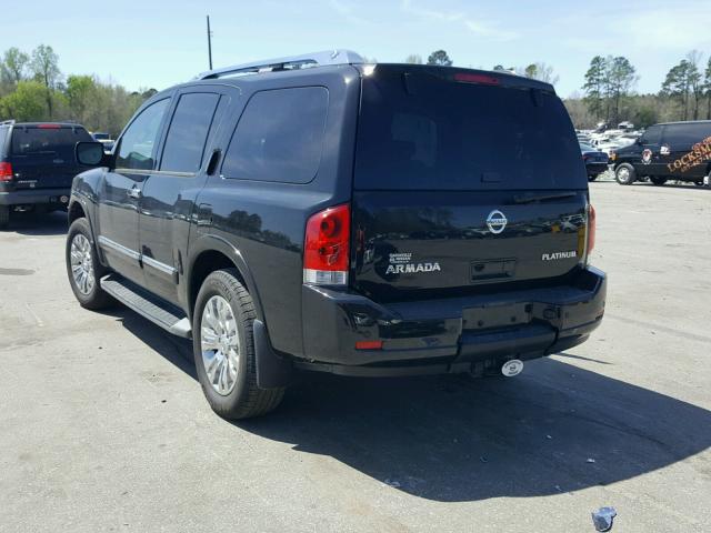 5N1AA0NE4FN616877 - 2015 NISSAN ARMADA PLA BLACK photo 3