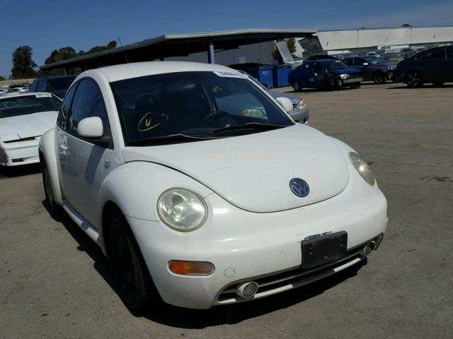 3VWCF21C0XM438182 - 1999 VOLKSWAGEN NEW BEETLE თეთრი ფოტო 1