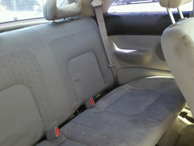 3VWCF21C0XM438182 - 1999 VOLKSWAGEN NEW BEETLE თეთრი ფოტო 6