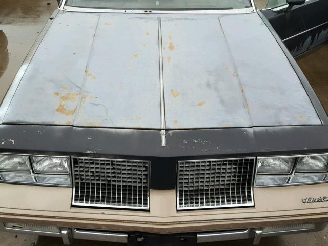 1G3AM47A0DM448073 - 1983 OLDSMOBILE CUTLASS SU WHITE photo 7