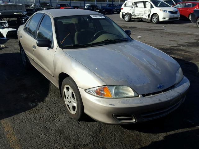 1G1JF524417306927 - 2001 CHEVROLET CAVALIER L GOLD photo 1