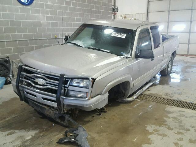 1GCEK19B36Z171503 - 2006 CHEVROLET SILVERADO TAN photo 2