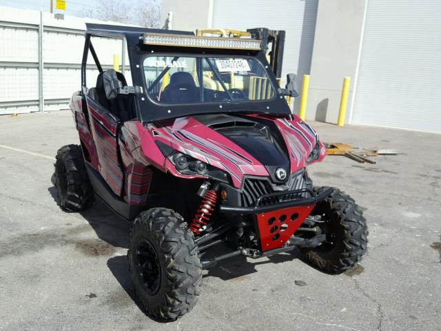 3JBPGCP19DJ000032 - 2013 CAN-AM MAVERICK 1 BURGUNDY photo 1