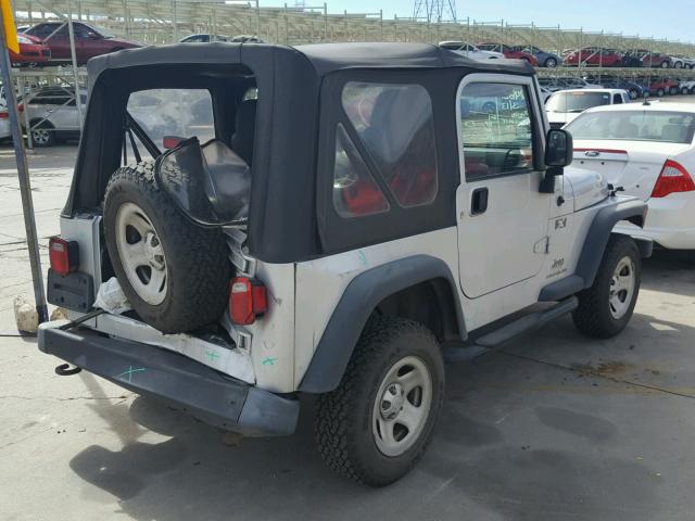 1J4FA39S73P328681 - 2003 JEEP WRANGLER C SILVER photo 4