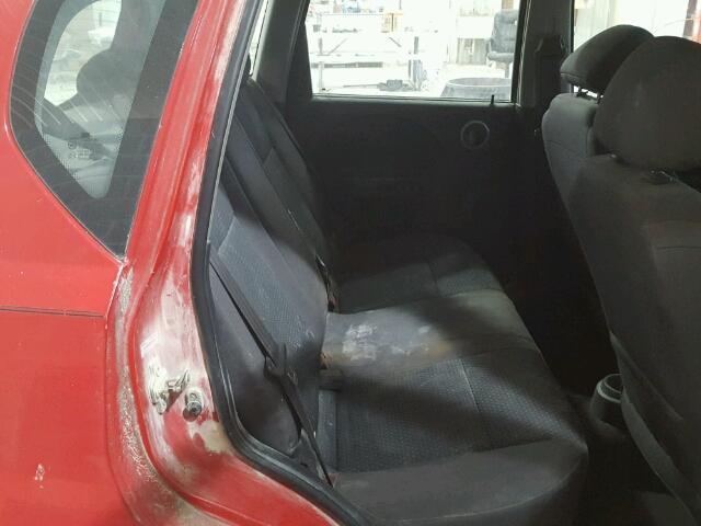 KL1TD66628B002324 - 2008 CHEVROLET AVEO BASE Qırmızı foto 6