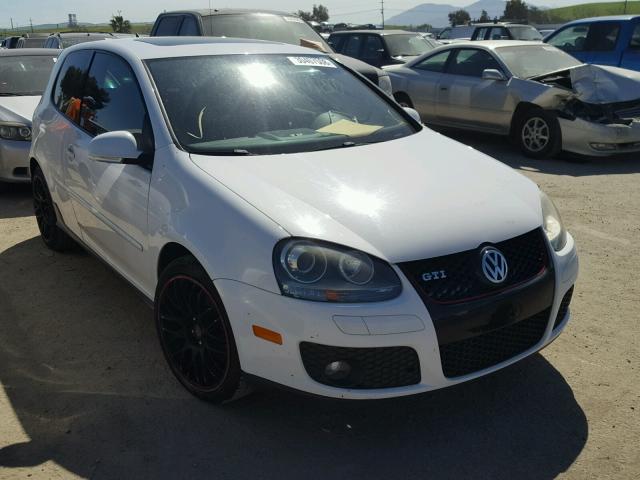 WVWEV71K97W057496 - 2007 VOLKSWAGEN NEW GTI WHITE photo 1