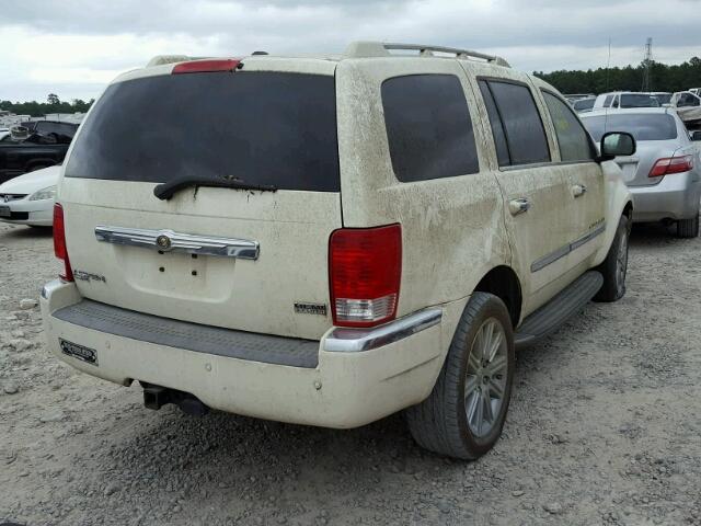 1A8HW58207F548939 - 2007 CHRYSLER ASPEN LIMI WHITE photo 4