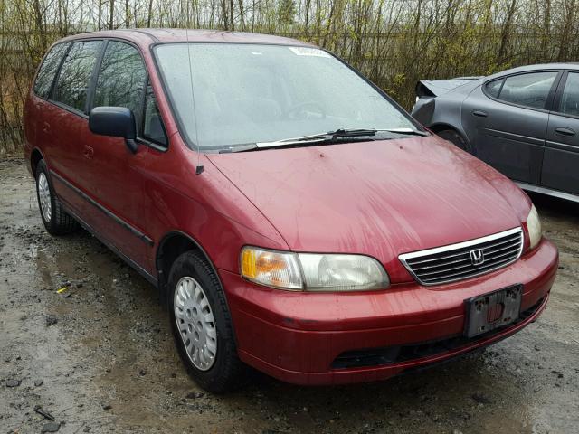 JHMRA1865SC028704 - 1995 HONDA ODYSSEY LX RED photo 1