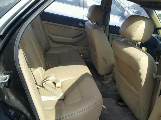 JH4KA7674MC012996 - 1991 ACURA LEGEND LS შავი ფოტო 6