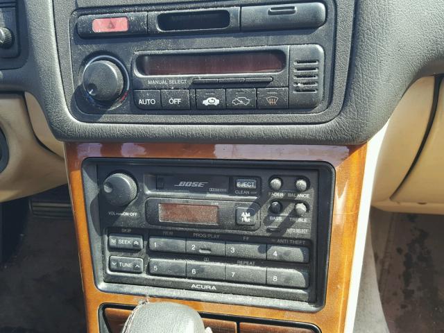 JH4KA7674MC012996 - 1991 ACURA LEGEND LS შავი ფოტო 9