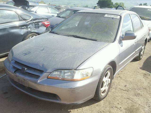 JHMCG6687YC014091 - 2000 HONDA ACCORD EX SILVER photo 2