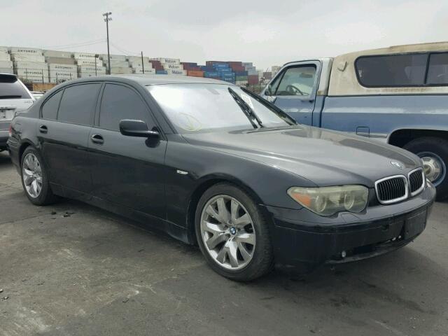 WBAGN634X4DS45823 - 2004 BMW 745 LI BLACK photo 1