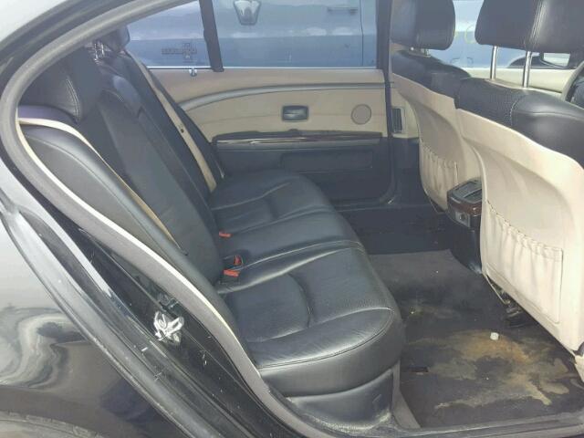 WBAGN634X4DS45823 - 2004 BMW 745 LI BLACK photo 6